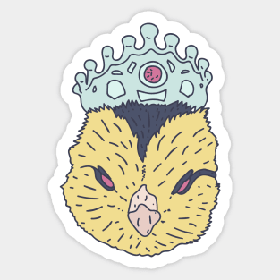 Queen of the Coop - Royal Chick - Hatchling Sticker